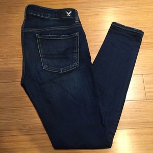 American Eagle Super Stretch Jegging (Size 8 Long)
